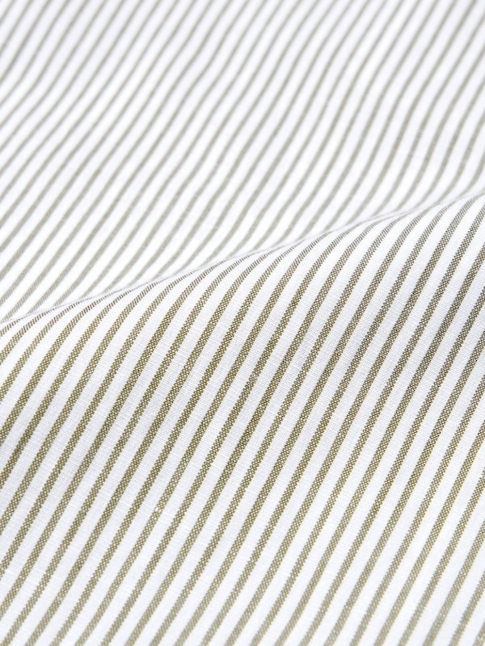 Uniqlo Striped Linen Blend Jumpsuit Overalls Size Medium White Green - Picture 6 of 14